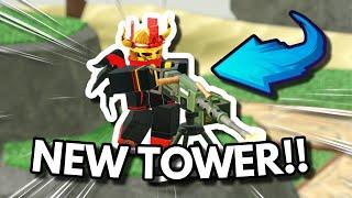 How to get the new TDS Gatling Gun Tower!!