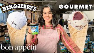 Pastry Chef Attempts to Make Gourmet Ben & Jerry's Ice Cream | Bon Appétit