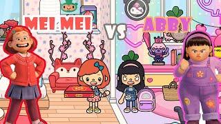 Sfida di arredamento su Toca Life World -   Mei Mei VS Abby 