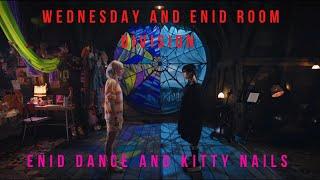 Wednesday and Enid room Division scene | Enid (emma myers) dance