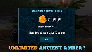 How To Farm unlimited Ancient Amber (ark mobile)