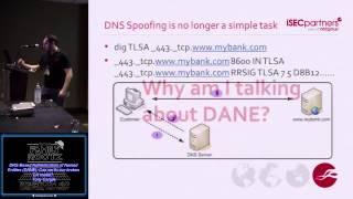 t404 DNS Based Authentication of Named Entities DANE Can we fix our broken CA model Tony Cargile