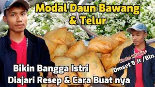 MANTAN PEGAWAI HOTEL CERDAS.!! MODAL DAUN BAWANG & TELUR Bisa Serame Ini.IDE BISNIS