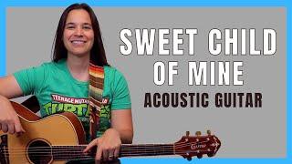 Sweet Child of Mine Guitar Lesson - SUPER Fun & TONS of Strumming Options