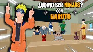 APRENDIENDO  a ser NINJAS con NARUTO | VrChat