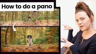 Shooting Pano Portraits & How To Stitch a Panorama in Photoshop | Pano 101, tips and tricks