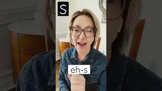 How to Pronounce the LETTER S - #SHORTS Quick English Pronunciation Mini Lesson