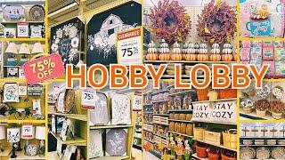 ‍️ Fall into Hobby Lobby!! Annual Yearly 75% OFF Clearance Event!! Amazing Deals!!‍️