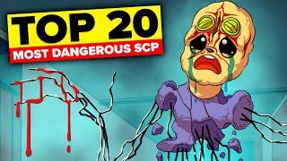 Top 20 Most Dangerous SCP Monsters in Containment (Compilation)