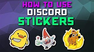 How to Use NEW Discord Chat Stickers (Upload, Edit, Post)