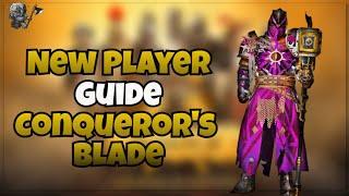 NEW PLAYER GUIDE | CONQUERORS BLADE | ALEXANDER