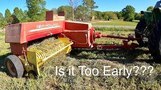 Drying Early First Cutting Orchard Grass