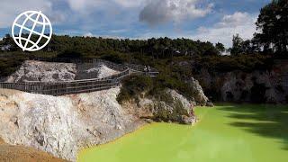 Rotorua Geothermal Area, New Zealand  [Amazing Places 4K]