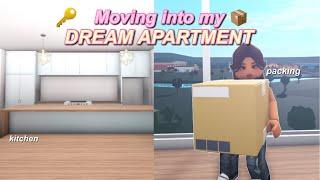 Moving into my DREAM APARTMENT  | Roblox Bloxburg