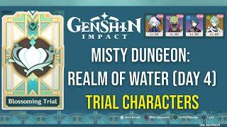 Genshin Impact Ver 4.2 Event Misty Dungeon: Realm of Water (Day 4) FREE CHARACTERS - Furina