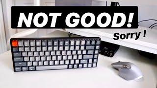 WHY I STOPPED USING THE KEYCHRON K2 keyboard - An Honest Review