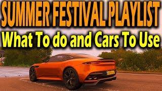 Forza Horizon 4 "Series 12 SUMMER Festival Playlist With Weekly Challenges And New Cars"