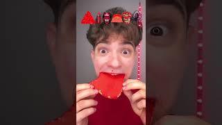 Gigantic Spicy Red Food ASMR  #funny #food #mukbang #chicken #asmr #asmrsounds #asmrsounds