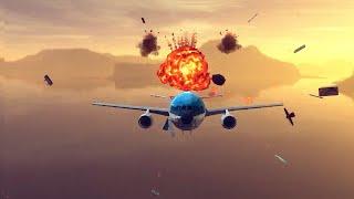 Mid-air desintegration and explosions | Besiege