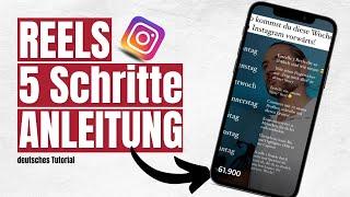 Schritt für Schritt Anleitung für Reels bei Instagram die die mehr Reichweite bringen