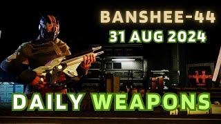 Perhaps the Beast today - Banshee-44 Destiny 2 Gunsmith Official Weapon Inventory