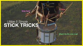 Utilize 5 SIMPLE Stick Tricks To DESTROY Your Rival Drummers