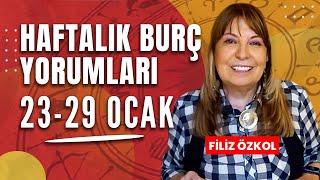 FİLİZ ÖZKOL İLE HAFTALIK BURÇ YORUMLARI | 23 - 29 OCAK