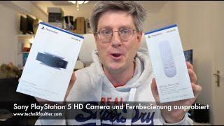 Sony PS5 Streaming ausprobiert - mit HD Camera und Fernbedienung