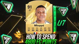 How To EFFECTIVELY Spend 4600 FC Points & Get The Most Coins - FC 25