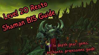 Level 20 Resto Shaman BIS Guide for Retail WoW The War Within