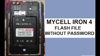 Mycell Iron 4 Flash File Without Password All Version