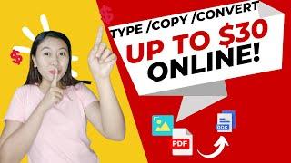 EARN by Typing, Copying and Converting IMAGE, PDF, EXCEL to WORD DOCS (UP TO $30) | Sincerely Cath