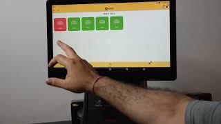 SeroPOS Free Restaurant POS Software Demo on iMin All in One Touch Screen Android POS System.