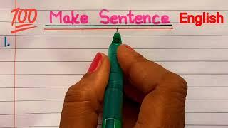 Make Sentences in English  Make sentences 2 ! English mein sentences kaise banaye ! Jyaan ki Duniya