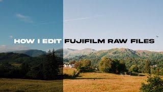The EASIEST way to edit Fujifilm RAW files + FREE PRESET + TUTORIAL - for x100v / xt4 / xt5 / xpro 3