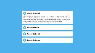 Accordion Menu Using HTML CSS And Javascript | Rizowan Ahmed Safi