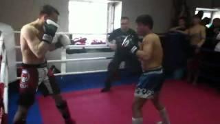 Fight - Ingush vs Kyrgyz. Спарринг бой ингуш с киргизом