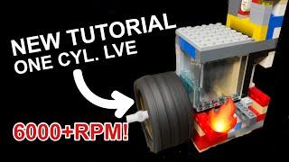 LEGO Vacuum Engine Tutorial - HIGH PERFORMANCE