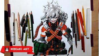 Drawing Bakugou || My Hero Academia