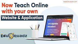 Online teaching software for teachers | Edusquadz Online Teaching Software