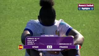 España Francia Spain France | Highlights | U17 Women's European Championship Semi Final 15-05-2024