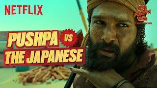 Pushpa’s EPIC Intro Fight With The Japanese!  | Pushpa 2: The Rule | Hindi Dub | Netflix India