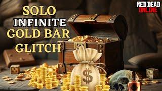 Best "Ultimate Solo Infinite Gold Bar Money Glitch in RDR2 Online"