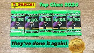 *Brilliant* Panini Top Class 2024 Football pack rip! Excellent quality & value soccer cards!