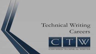 Certified Technical Writer - Technical Writing Careers