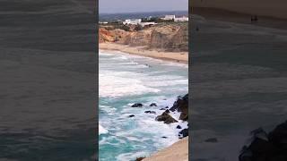 Mesmerizing Waves at Sagres Beach, Portugal   #shorts