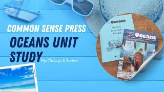 Oceans Unit Study || Common Sense Press || Lapbooking Science