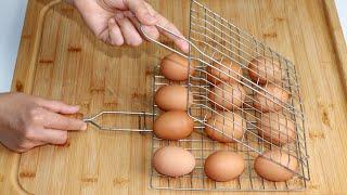 ضاع عمرك وأنت تاكلي البيض بطريقة العادية حضري بيض الشواية السريع مستحيل تصدق النتيجة