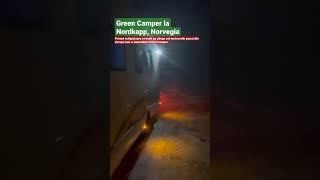 Green Camper la Nordkapp, Norvegia.