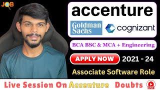 Cognizant, Goldman Sachs & Accenture Huge Hirings | Engineering BCA & MCA | Apply Now